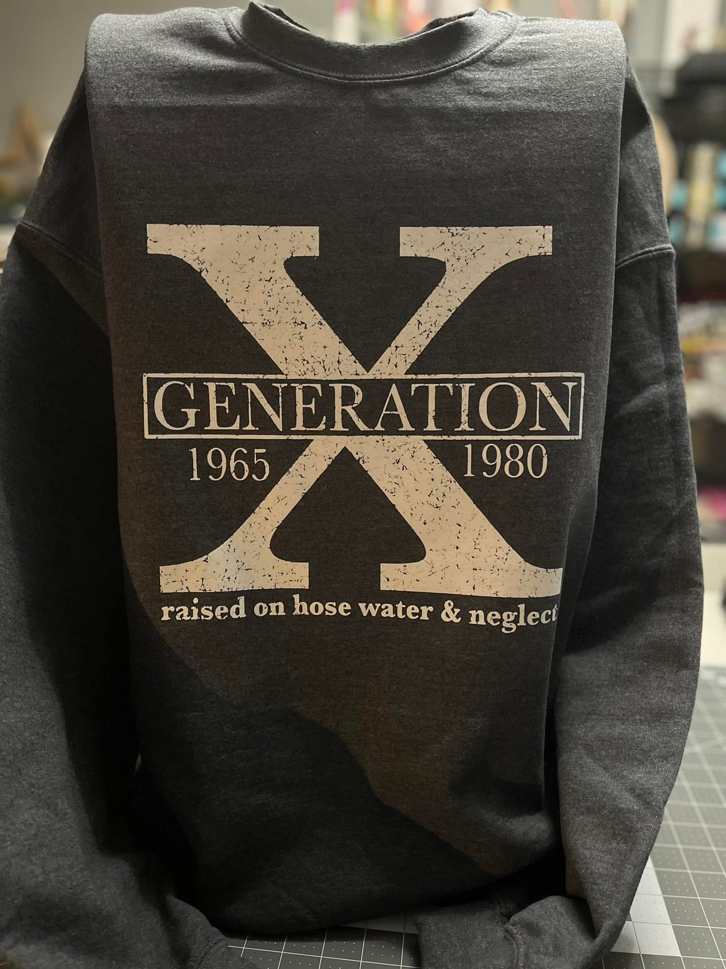 Generation X Distressed (White Ink)