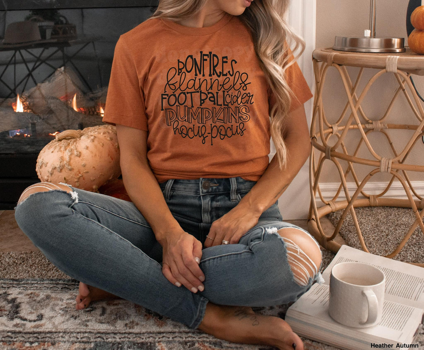 Bonfires Flannels Football