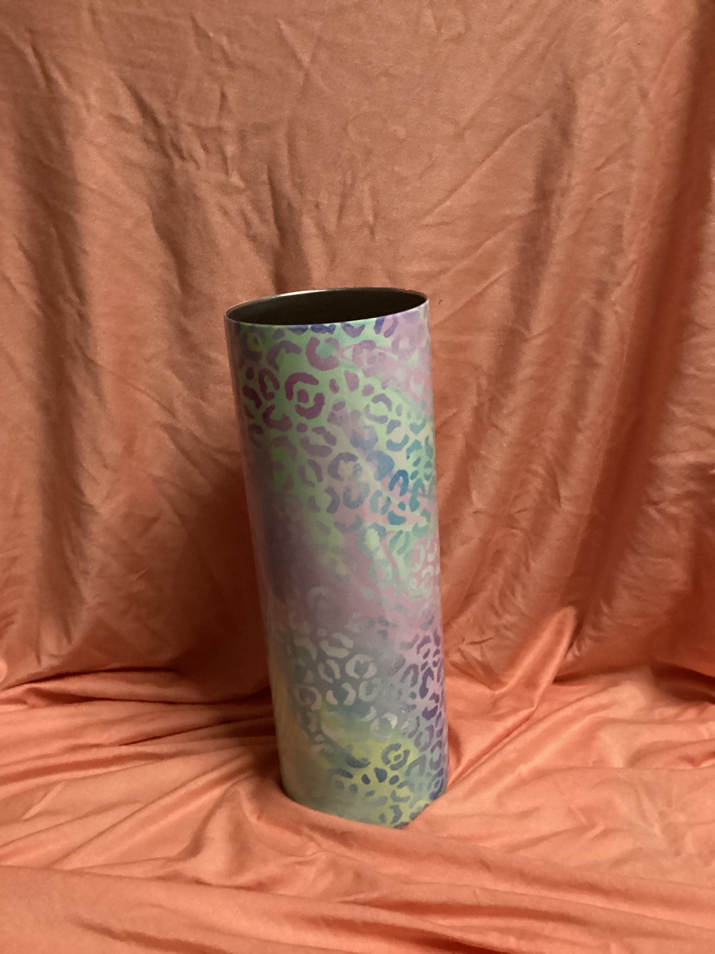 iridescent rainbow leopard