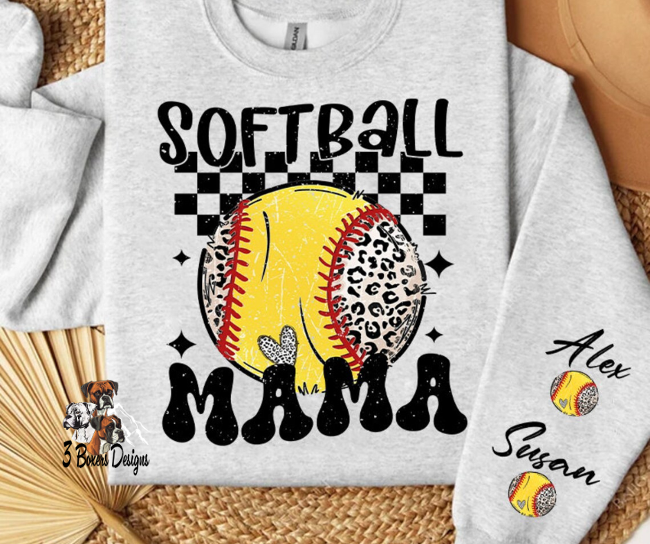 Softball mama custom options