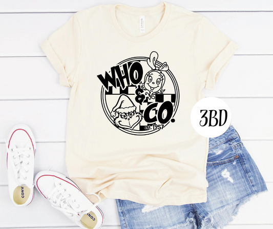 Who Co. (Black Ink)