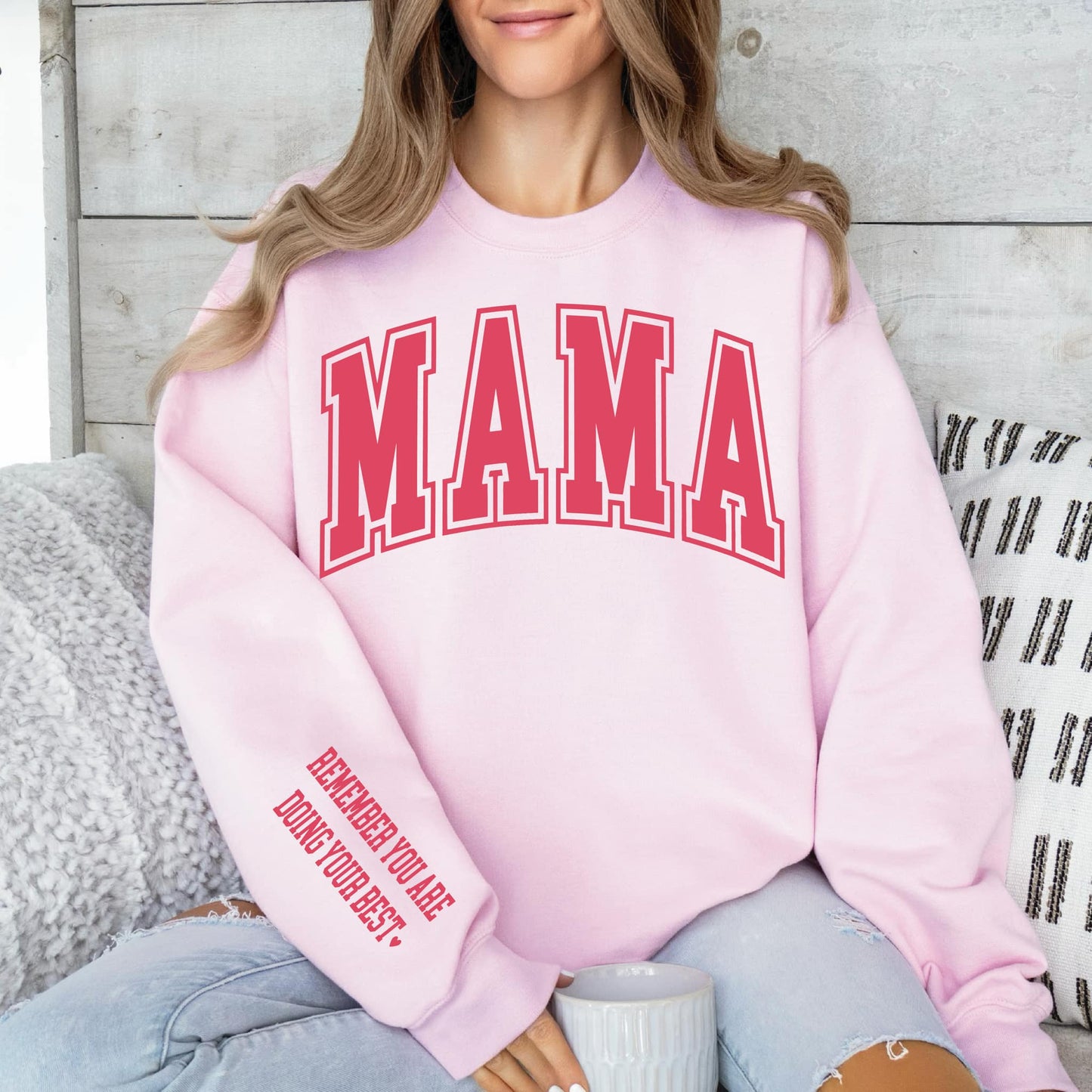 Mama Oversized Remember You Are Doing Your Best (Watermelon Ink)