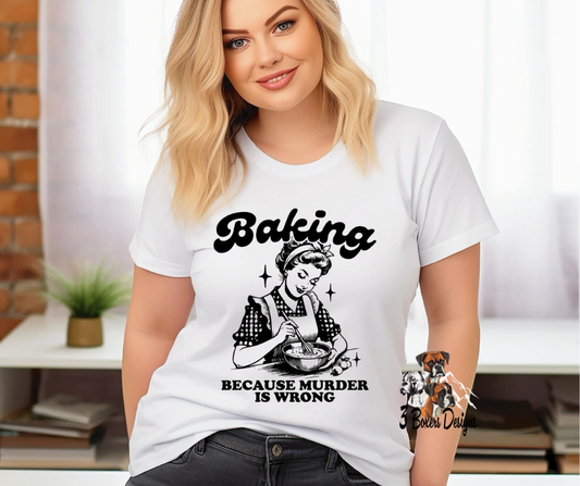 Retro Baking (Black Ink)