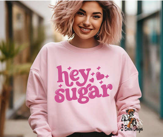 Hey Sugar Oversized (Hot Pink Ink)