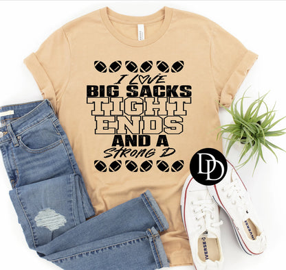 I Love Big Sacks W/ Sleeve Accents