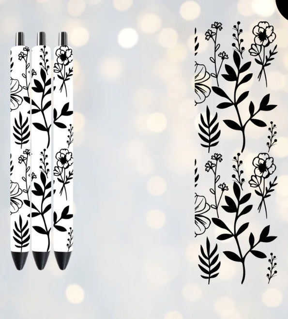 Black Floral