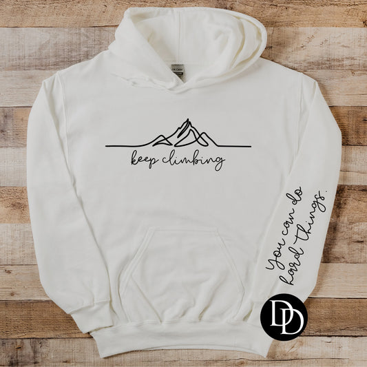 Keep Climbing w/sleeve